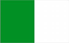 TCF 3X2 Flag Green White